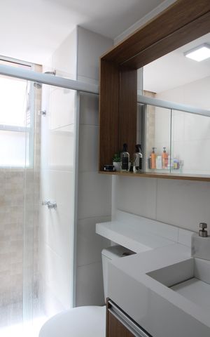 Apartamento para alugar com 45m², 2 quartos e 1 vagaBanheiro