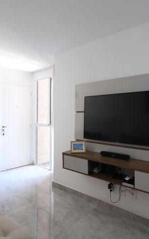 Apartamento para alugar com 45m², 2 quartos e 1 vagaSala