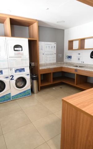 Casa de condomínio à venda com 40m², 1 quarto e 1 vagaLavanderia
