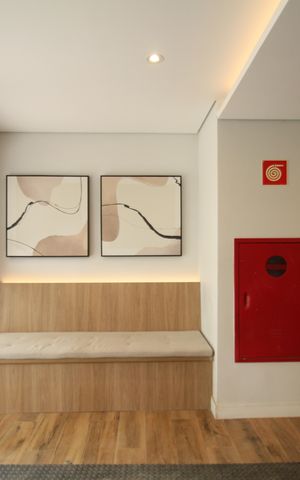 Apartamento à venda com 36m², 2 quartos e 1 vagaHall de entrada