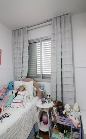 Apartamento à venda com 64m², 3 quartos e 1 vagaQuarto 2