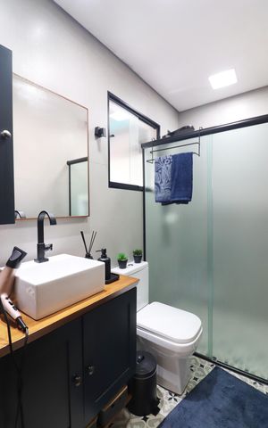 Apartamento à venda com 64m², 3 quartos e 1 vagaBanheiro Social