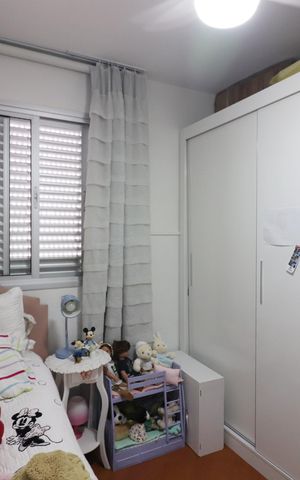 Apartamento à venda com 64m², 3 quartos e 1 vagaQuarto 2