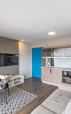 Apartamento à venda com 50m², 1 quarto e 1 vaga Apartamento à venda com 50m², 1 quarto e 1 vagaStudio
