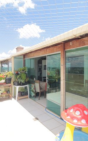 Apartamento à venda com 120m², 3 quartos e 1 vagaCobertura