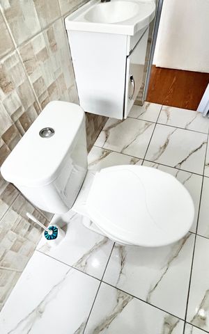 Studio para alugar com 20m², 1 quarto e sem vaga Studio para alugar com 20m², 1 quarto e sem vagaBanheiro