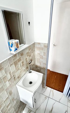 Studio para alugar com 20m², 1 quarto e sem vaga Studio para alugar com 20m², 1 quarto e sem vagaBanheiro