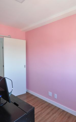 Apartamento à venda com 43m², 2 quartos e 1 vagaQuarto 2 
