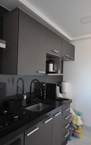 Apartamento à venda com 43m², 2 quartos e 1 vagaCozinha