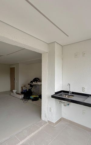 Apartamento à venda com 66m², 2 quartos e 1 vaga Apartamento à venda com 66m², 2 quartos e 1 vagaSacada