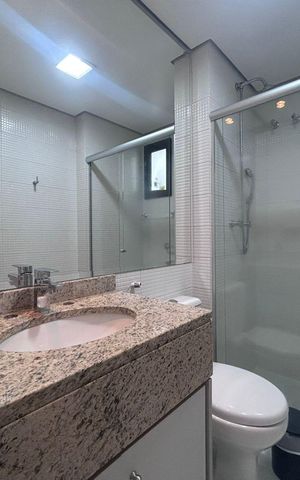 Apartamento à venda com 81m², 2 quartos e 2 vagas Apartamento à venda com 81m², 2 quartos e 2 vagasBanheiro Social