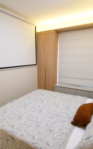 Apartamento à venda com 43m², 1 quarto e 1 vagaQuarto