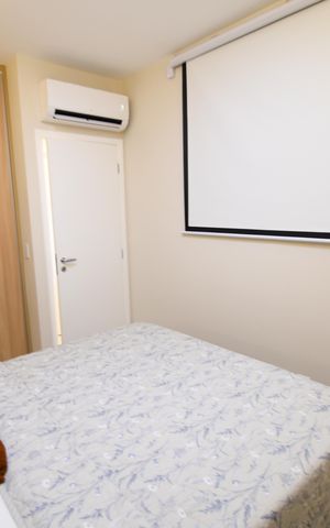 Apartamento à venda com 43m², 1 quarto e 1 vagaQuarto