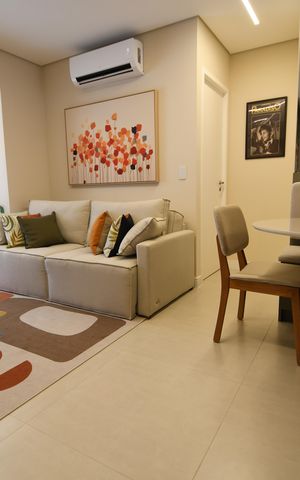 Apartamento à venda com 43m², 1 quarto e 1 vagaSala