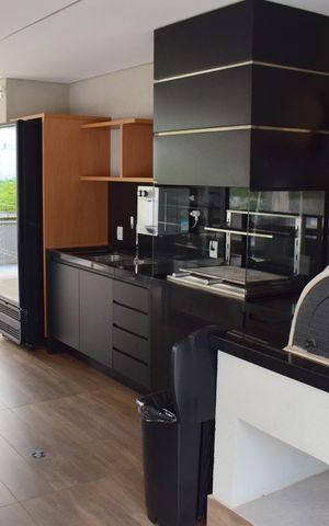 Apartamento para alugar com 83m², 3 quartos e 2 vagasÁrea comum - Churrasqueira