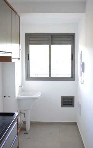 Apartamento para alugar com 83m², 3 quartos e 2 vagasCozinha e Área de Serviço