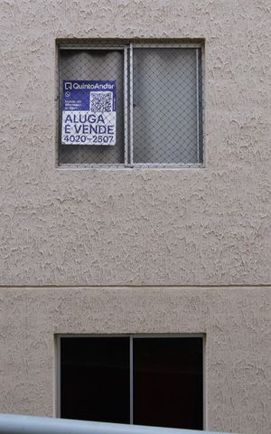 Apartamento à venda com 39m², 2 quartos e 1 vagaPlaca instalada na janela do imóvel - Código da placa: LDNB-687