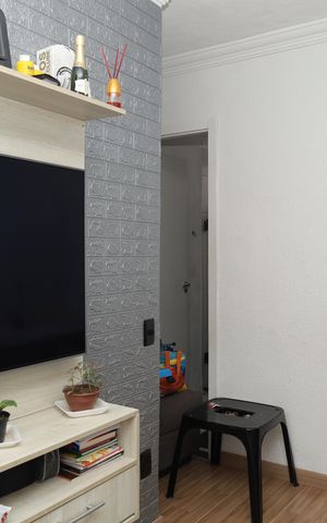 Apartamento à venda com 39m², 2 quartos e 1 vagaSala