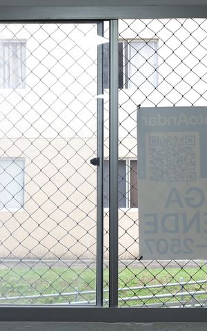Apartamento à venda com 39m², 2 quartos e 1 vagaPlaca instalada na janela do imóvel - Código da placa: LDNB-687