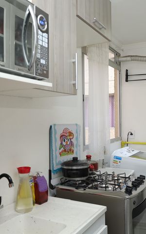 Apartamento à venda com 39m², 2 quartos e 1 vagaCozinha