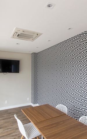 Apartamento à venda com 49m², 1 quarto e 2 vagasÁrea gourmet