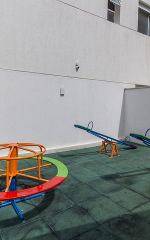Apartamento à venda com 49m², 1 quarto e 2 vagasÁrea comum - Playground