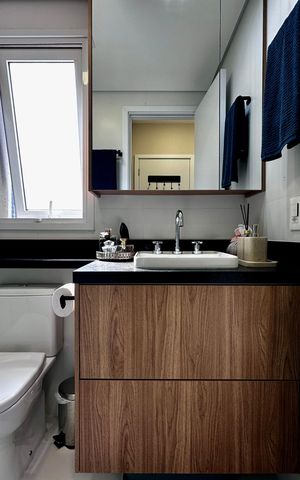 Apartamento à venda com 48m², 1 quarto e 1 vaga Apartamento à venda com 48m², 1 quarto e 1 vagaBanheiro Suíte