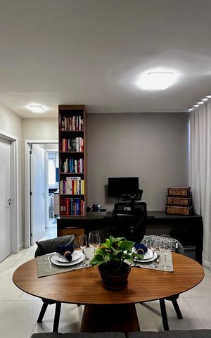 Apartamento à venda com 48m², 1 quarto e 1 vaga Apartamento à venda com 48m², 1 quarto e 1 vagaSala