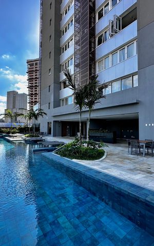 Apartamento à venda com 48m², 1 quarto e 1 vaga Apartamento à venda com 48m², 1 quarto e 1 vagaPiscina