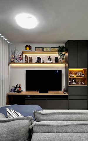 Apartamento à venda com 48m², 1 quarto e 1 vaga Apartamento à venda com 48m², 1 quarto e 1 vagaSala