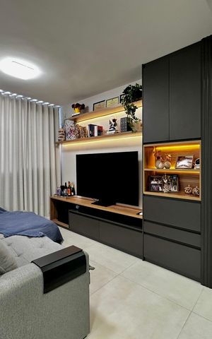 Apartamento à venda com 48m², 1 quarto e 1 vaga Apartamento à venda com 48m², 1 quarto e 1 vagaSala