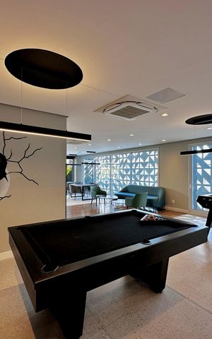 Apartamento à venda com 48m², 1 quarto e 1 vaga Apartamento à venda com 48m², 1 quarto e 1 vagaEspaço de Jogos