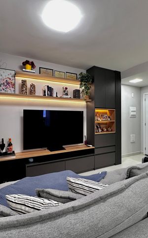 Apartamento à venda com 48m², 1 quarto e 1 vaga Apartamento à venda com 48m², 1 quarto e 1 vagaSala