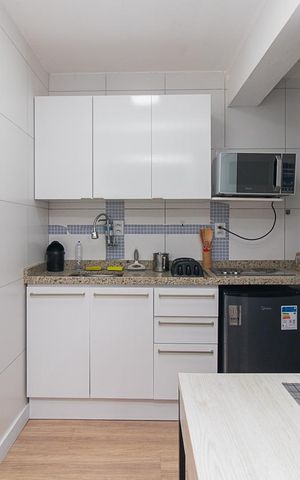 Apartamento à venda com 28m², 1 quarto e sem vagaCozinha