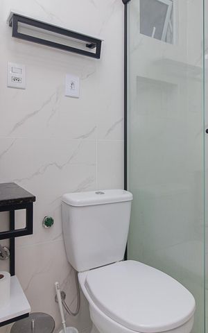 Apartamento à venda com 28m², 1 quarto e sem vagaBanheiro