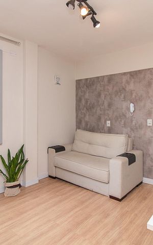 Apartamento à venda com 28m², 1 quarto e sem vagaSala