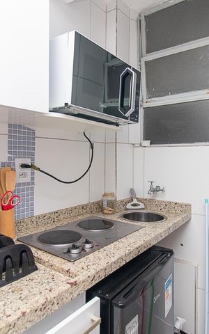 Apartamento à venda com 28m², 1 quarto e sem vagaCozinha