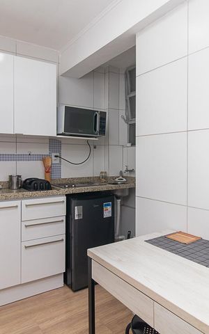 Apartamento à venda com 28m², 1 quarto e sem vagaCozinha