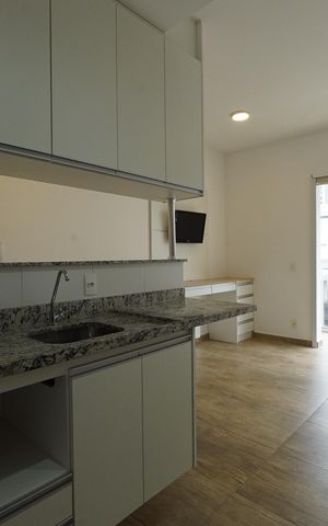 Studio à venda com 30m², 1 quarto e sem vagaCozinha