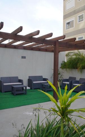 Apartamento à venda com 55m², 2 quartos e 1 vagaÁrea comum