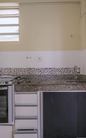 Apartamento à venda com 43m², 1 quarto e sem vaga Apartamento à venda com 43m², 1 quarto e sem vagaCozinha