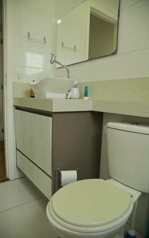 Apartamento à venda com 59m², 2 quartos e 1 vagaBanheiro 