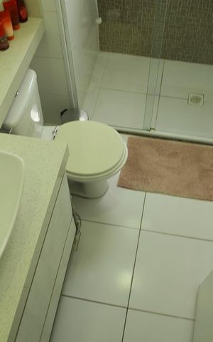 Apartamento à venda com 59m², 2 quartos e 1 vagaBanheiro 