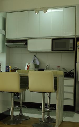 Apartamento à venda com 59m², 2 quartos e 1 vagaCozinha 