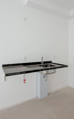 Studio à venda com 23m², 1 quarto e sem vaga Studio à venda com 23m², 1 quarto e sem vagaCozinha