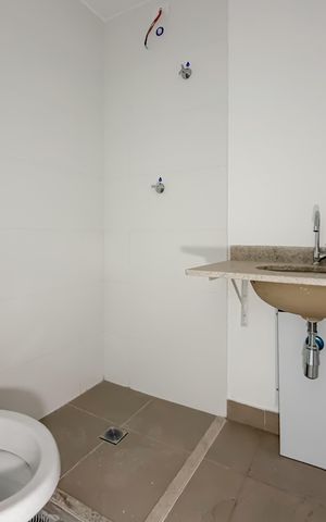 Studio à venda com 23m², 1 quarto e sem vaga Studio à venda com 23m², 1 quarto e sem vagaBanheiro