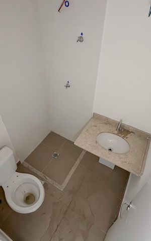 Studio à venda com 23m², 1 quarto e sem vaga Studio à venda com 23m², 1 quarto e sem vagaBanheiro