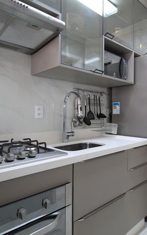Apartamento para alugar com 40m², 1 quarto e 1 vagaCozinha e Área de Serviço
