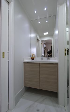 Apartamento para alugar com 40m², 1 quarto e 1 vagaBanheiro da Suíte