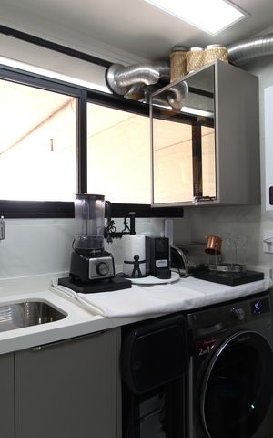 Apartamento para alugar com 40m², 1 quarto e 1 vagaCozinha e Área de Serviço
